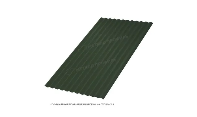 Профлист Металл Профиль МП18 0.5 VikingMP® E RAL 6007 Бутылочно-зеленый B