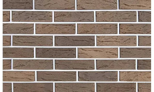 Кирпич клинкерный Kerma Premium Klinker коричневый рустик 250х120х65 мм