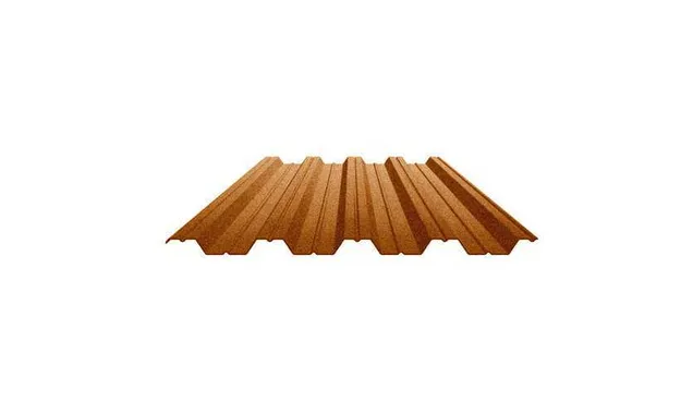 Профлист Grand Line HC44R 0.5 Quarzit Cuprum steel, Бесцветный
