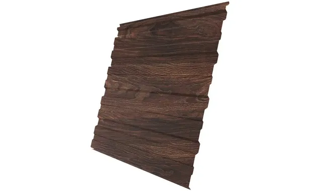 Профлист Grand Line C10A 0.45 Print Elite Chestnut wood