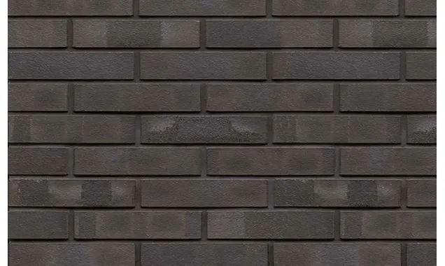 Кирпич клинкерный Muhr 05 KS Eisenschmelz Schwarzbraun Kohle Spezial гладкий, 240х115х52 мм