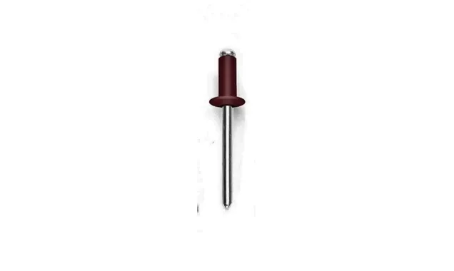 Заклёпка вытяжная Daxmer 3,2х8 RAL 3011 (10х1000 шт) ал/ст