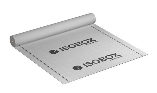 Гидро-ветрозащитая диффузионная мембрана ISOBOX 95 1.5х50 м