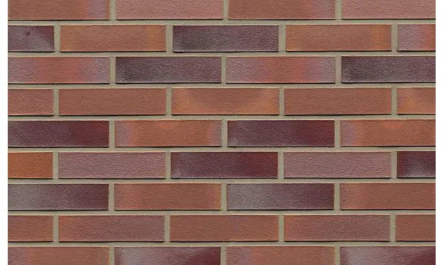 Кирпич клинкерный Muhr 14 Rotblau-bunt гладкий, 290х90х71 мм