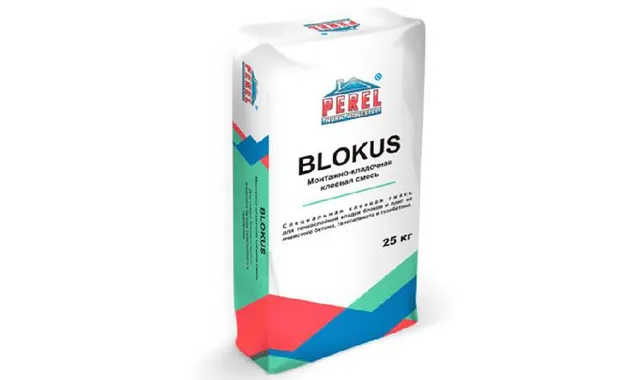 Клеевая смесь PEREL Blokus 5318 зимняя, 25 кг