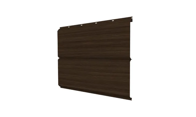 Софит ЭкоБрус new без перфорации 0,45 Print Elite Coffee Wood