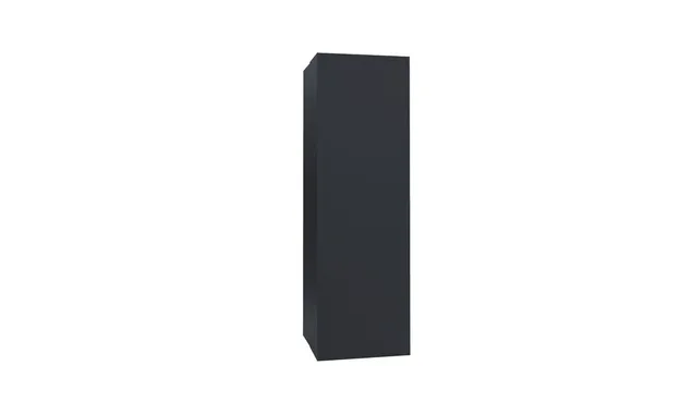 Кожух на трубу прямой д1290/ш480/в680 0,5 GreenCoat Pural BT, matt с пленкой RR 23 темно-серый (RAL 7024 мокрый асфальт)