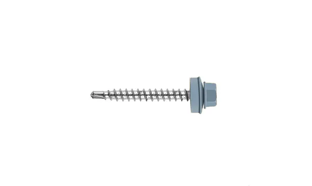 Саморез кровельный Daxmer 4,8х35 RAL 5024 (250) сверло №1