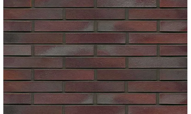 Кирпич клинкерный Muhr 10 Violettblau geflammt гладкий, 240х90х40 мм