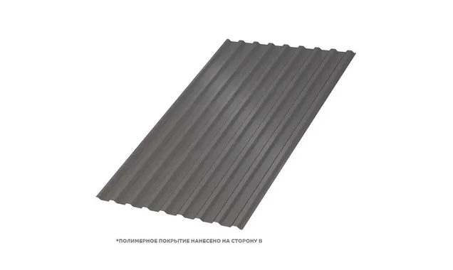 Профлист Металл Профиль МП20 0.5 VikingMP® E RAL 8019 Серо-коричневый A