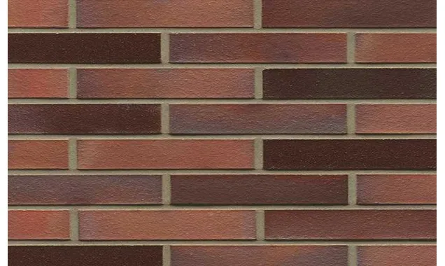Кирпич клинкерный Muhr 04EG Rotbraun-bunt Edelglanz гладкий, 240х90х40 мм