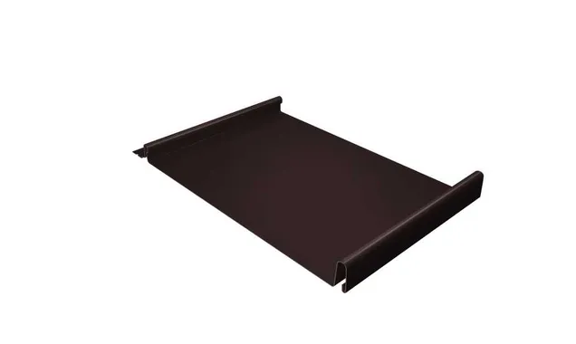Фальцевая кровля Кликфальц Grand Line 0,5 Velur X RAL 8017 Шоколад