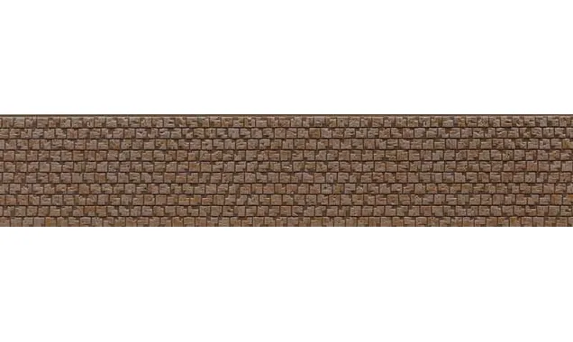 Фасадная панель KMEW NW4674U под камень Dark Brown 16 мм