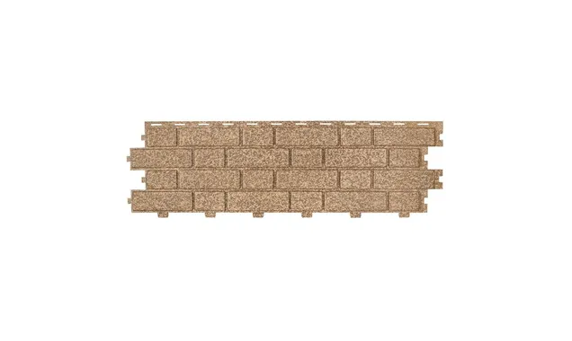 Сайдинг Tecos Brickwork Кирпич Кэмел 1.5х350х1140