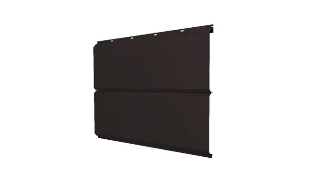 Софит ЭкоБрус new c перфорацией 0,45 Drap RAL 9005 черный