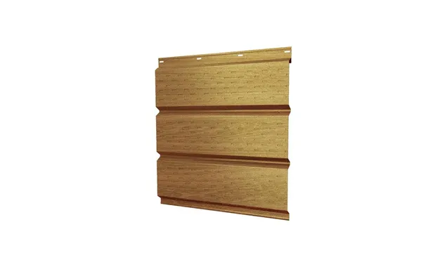 Софит металлический полная перфорация 0,45 Print Elite с пленкой Honey Wood