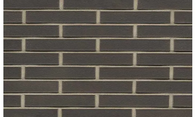 Кирпич клинкерный Muhr 05 Eisenschmelz Schwarzbraun гладкий, 240х90х40 мм