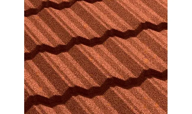 Композитная черепица Gerard Classic, 1265x369мм, rosso