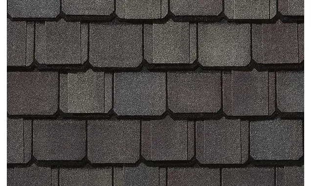 Гибкая черепица CertainTeed Grand Manor Gatehouse Slate