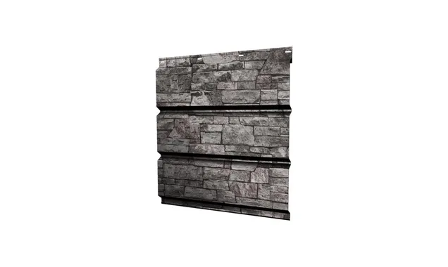 Софит металлический полная перфорация 0,45 Print Elite с пленкой Sand Stone