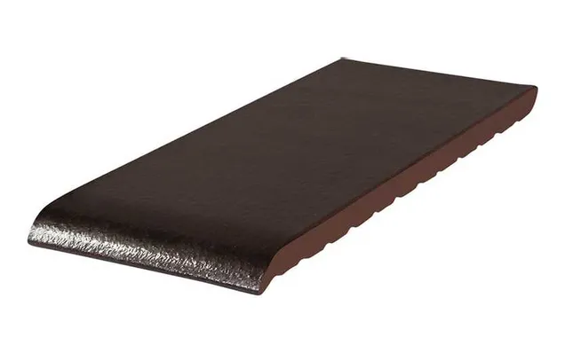 Клинкерный подоконник KING KLINKER 17 Onyx black, 150*120*15 мм