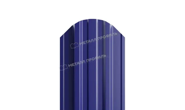 Штакетник Металл Профиль TRAPEZE-O 0,5 NormanMP RAL5002 Ультрамарин