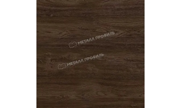 Заглушка конька круглого простая (ECOSTEEL_MA-01-МореныйДуб-0.5)