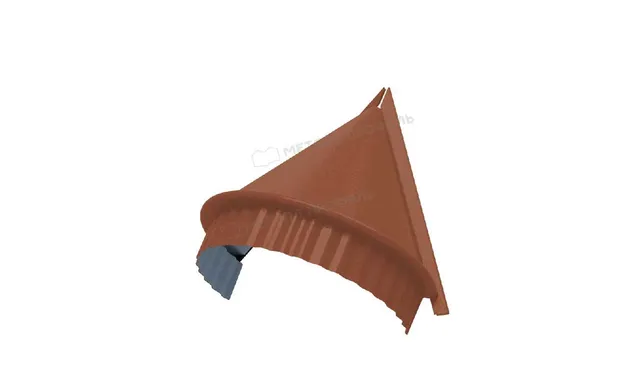 Заглушка конька круглого конусная (PURETAN-20-RR750-0.5)
