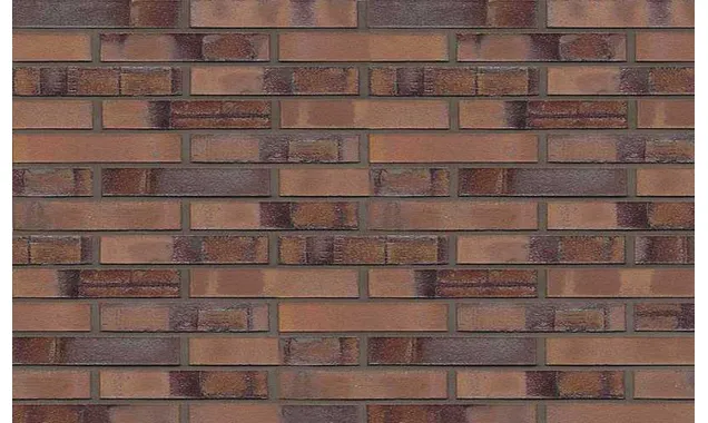 Кирпич клинкерный Muhr 13 Rotbraun nuanciert Fuss. Bes. гладкий, 240х90х40 мм