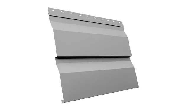 Металлический сайдинг Grand Line Корабельная Доска XL 0.45 мм Drap RAL 7004 сигнальный серый