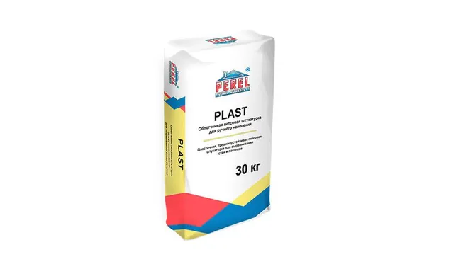 Гипсовая штукатурка PEREL Plast 0527, белый, 30 кг