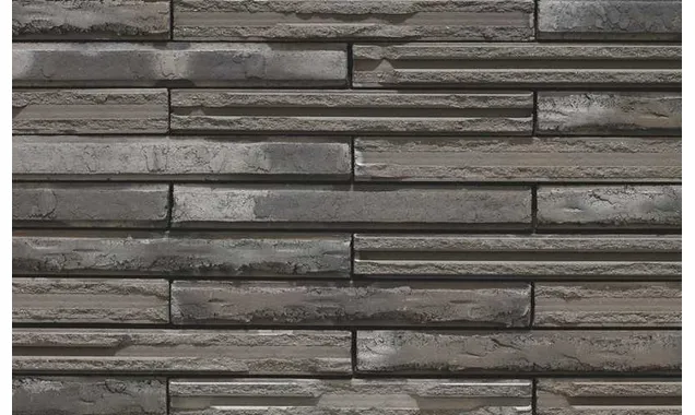 Кирпич облицовочный Terca Cassia Zwart Grafiet, 400х95х48 мм