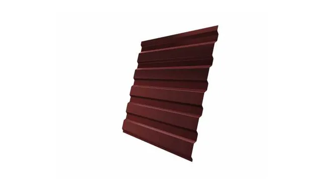 Профлист Grand Line C20A 0.5 GreenCoat Pural BT, matt RR 29 Красный