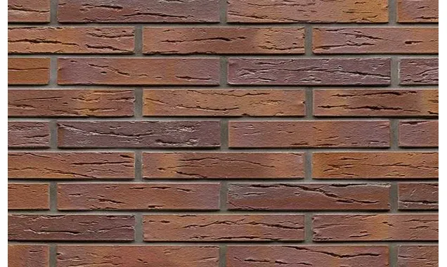 Кирпич клинкерный Muhr 04 Rotbraun-bunt готик, 240х90х40 мм