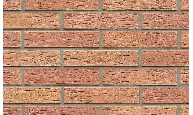 Кирпич клинкерный Muhr 08 Lachsrot рустик, 240х115х52 мм