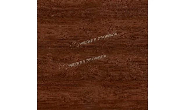 Заглушка конька круглого конусная (ECOSTEEL-01-МореныйДуб-0.5)