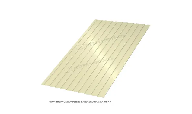 Профлист Металл Профиль C8 0.5 AGNETA® RAL 1015 Светлая слоновая кость B