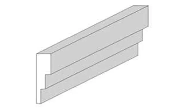 Декоративный элемент LEAR LB 5/8.5, 85*25 мм