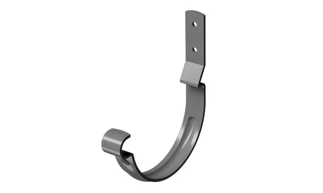 Карнизный крюк короткий (гнутый) STAL PREMIUM, графит