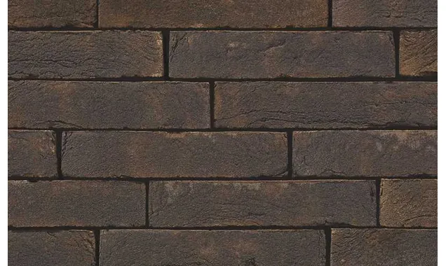 Кирпич облицовочный Terca Zwart Iluzo, 238х88х48 мм