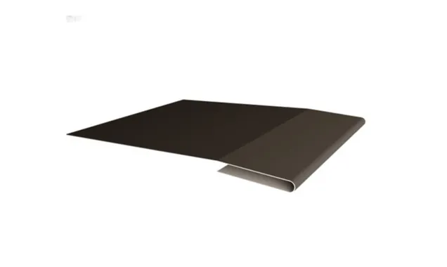 Планка стартовая БХ new 0,5 Satin с пленкой RR 32 темно-коричневый (2,5м)