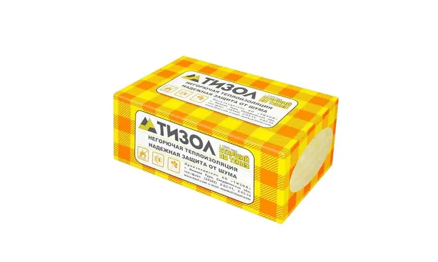 Утеплитель Тизол Euro-ВЕНТ 40х500х1000