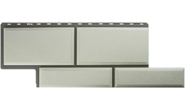 Фасадная панель Альта Профиль Камень Флорентийский Белый 1260х450х27