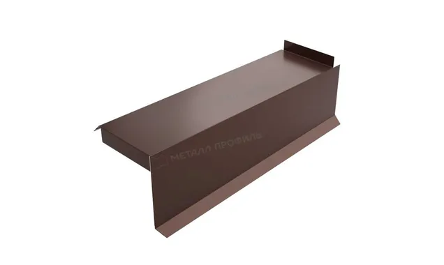 Планка сегментная торцевая правая 350 мм NormanMP (ПЭ-01-8017-0.5)