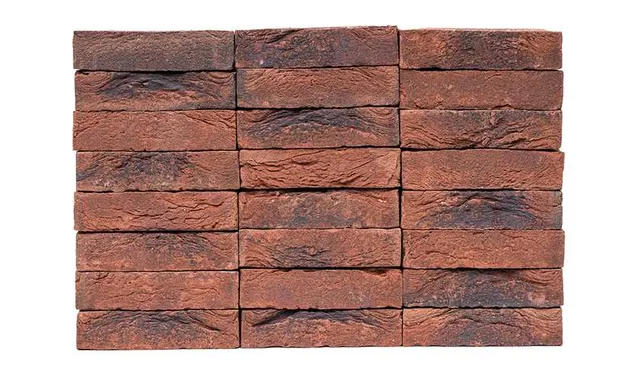 Кирпич облицовочный ENGELS Limburgs oranje bont, 209х101х50 мм