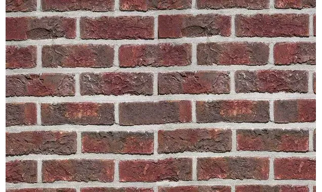 Кирпич облицовочный Terca Blauw-Rood Genuanceerd, 215х100х65 мм