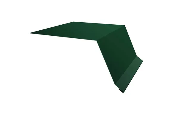 Планка капельник 100х55 0,4 PE с пленкой RAL 6005 зеленый мох