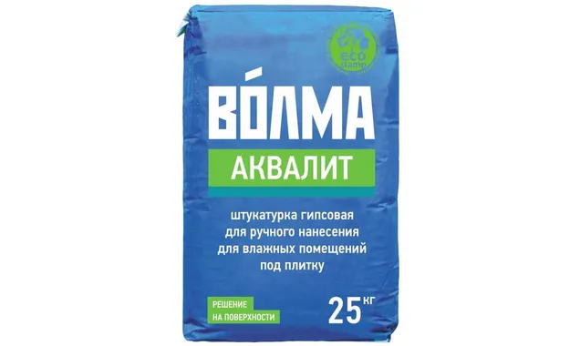 Штукатурка гипсовая ВОЛМА-Аквалит 25 кг