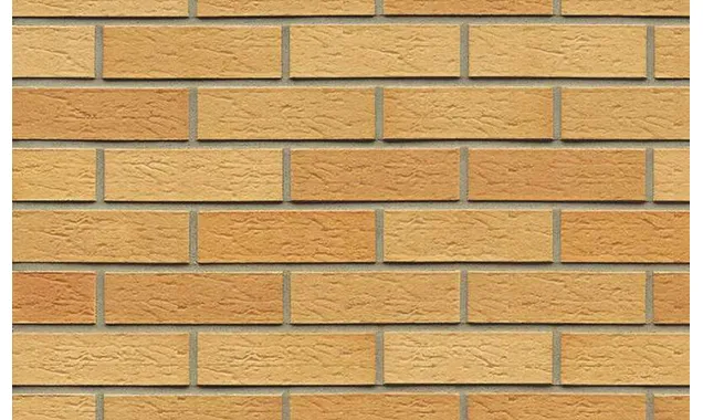 Кирпич клинкерный Muhr 01 EG Niederlausitzer Gelb Edelglanz рустик, 240х115х71 мм
