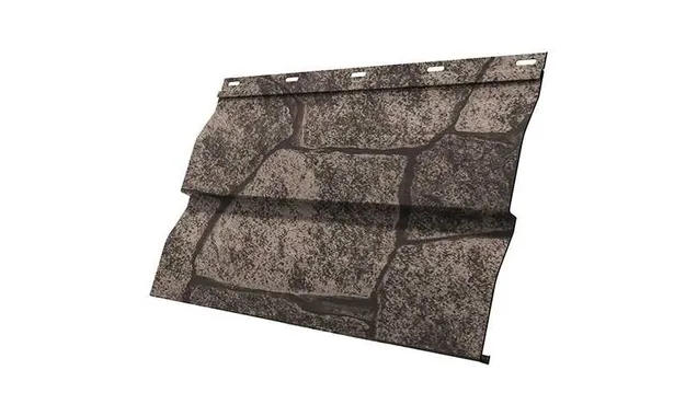 Металлический сайдинг Grand Line Корабельная Доска XL 0.45 мм PT Elite King Stone